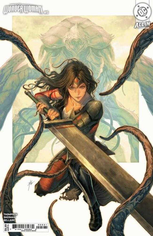 Absolute Wonder Woman 5 Cover B Homare Card Stock Variant - Cadets Toys & Comics