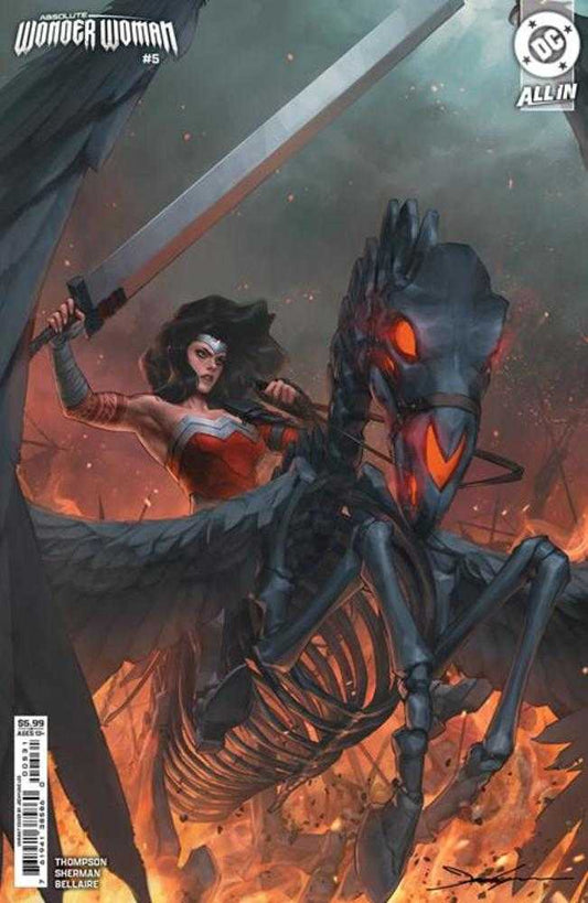 Absolute Wonder Woman 5 Cover C Jeehyung Lee Card Stock Variant - Cadets Toys & Comics