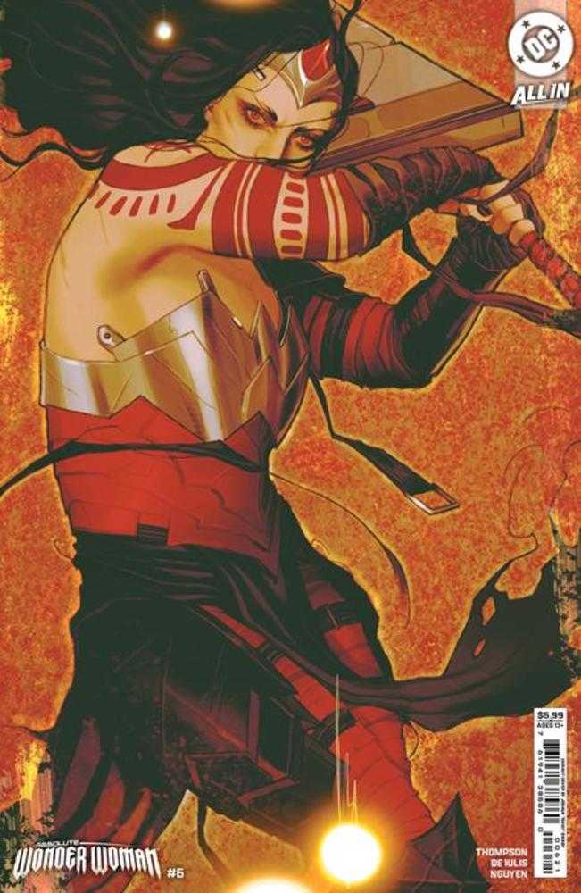Absolute Wonder Woman 6 Cover D Joshua Sway Swaby Card Stock Variant - Cadets Toys & Comics