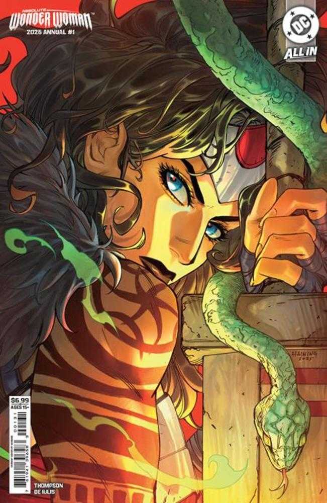 Absolute Wonder Woman Annual 2026 1 (One Shot) Cover C Haining Card Stock Variant - Cadets Toys & Comics