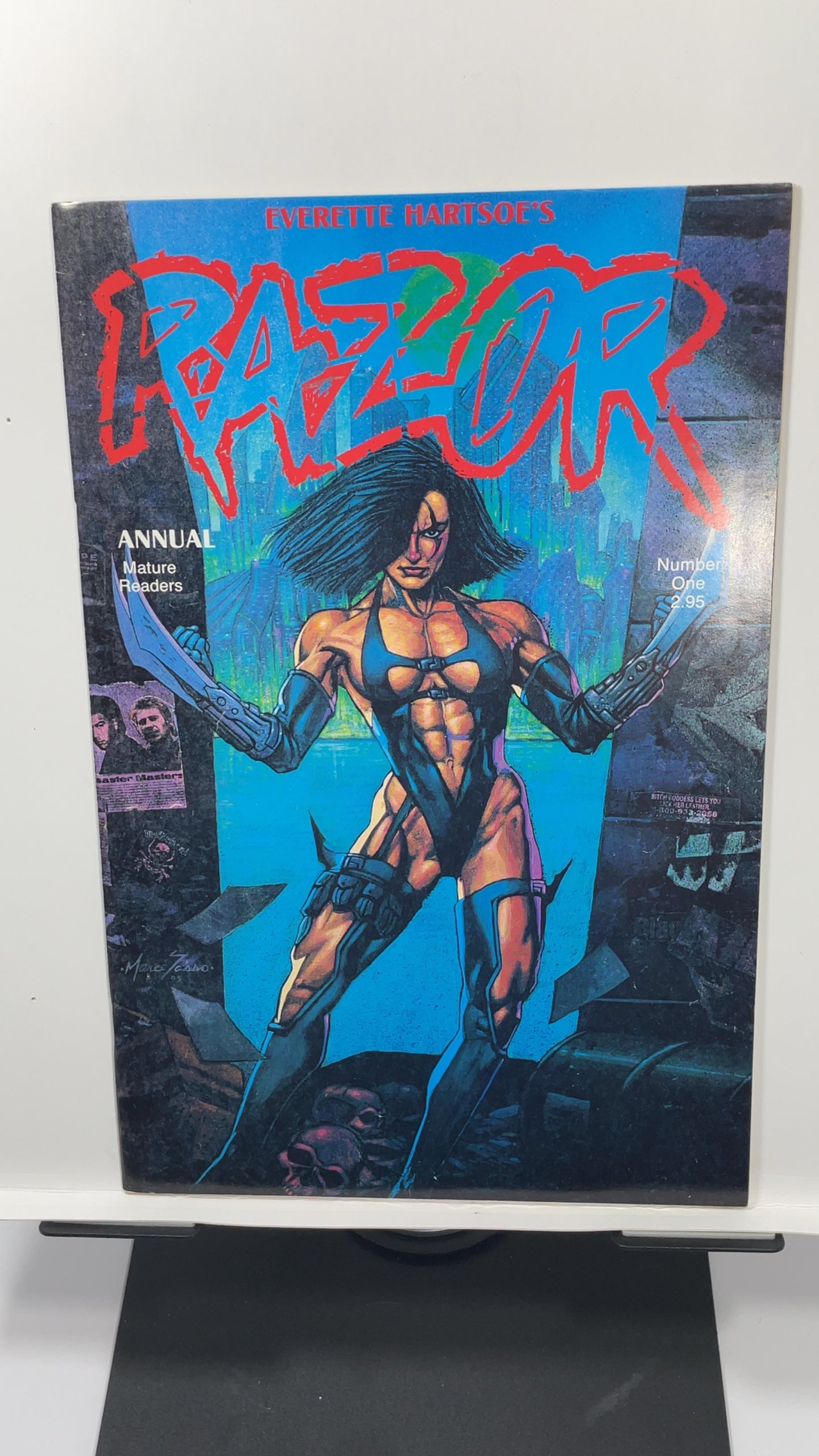 Razor Annual #1 London Night Studios Comic 1995