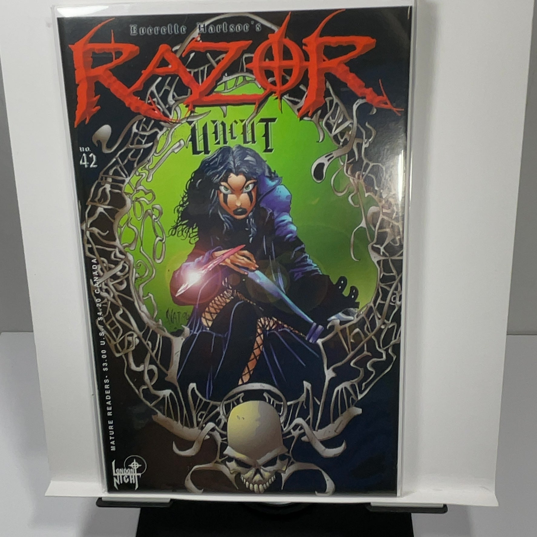 Razor Uncut #41-45 Comic Lot London Night Studios — photo 3
