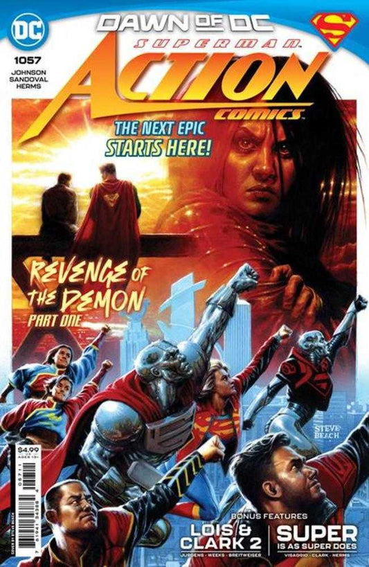 Action Comics 1057 Cover A Steve Beach - Cadets Toys & Comics
