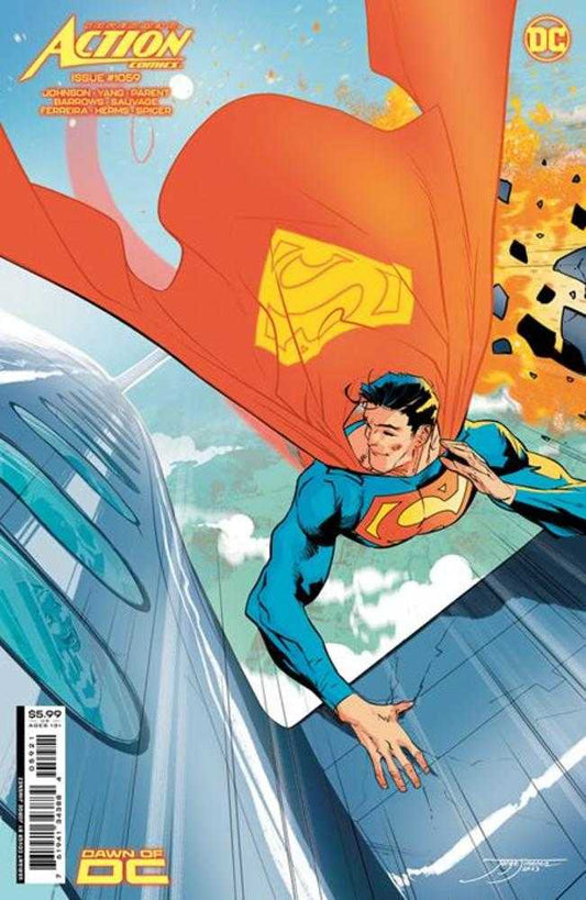 Action Comics 1059 Cover B Jorge Jimenez Card Stock Variant - Cadets Toys & Comics