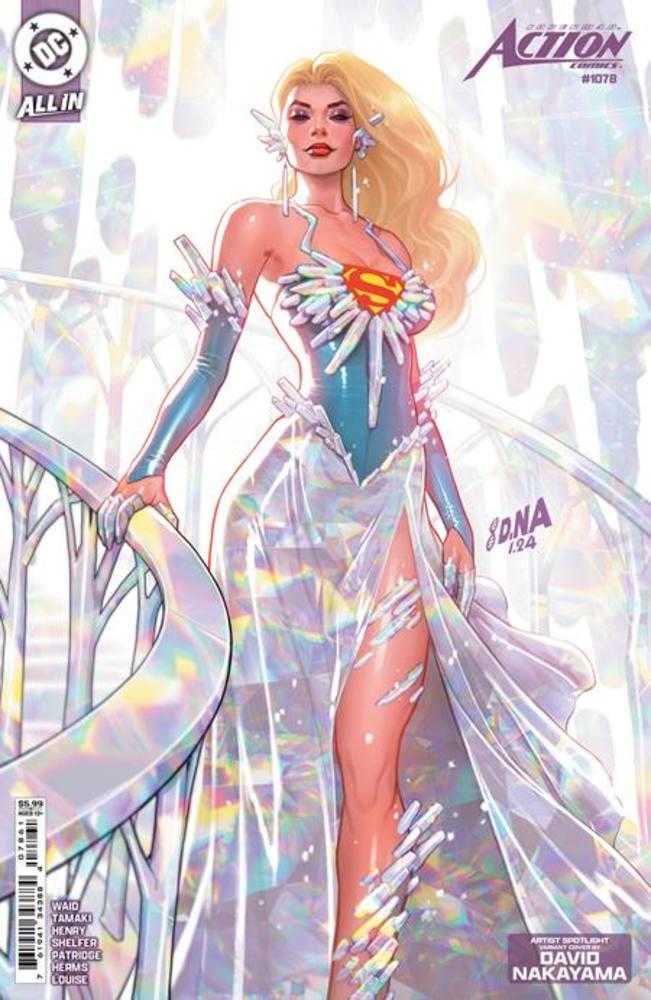 Action Comics 1078 Cover D David Nakayama Artist Spotlight Card Stock Variant - Cadets Toys & Comics