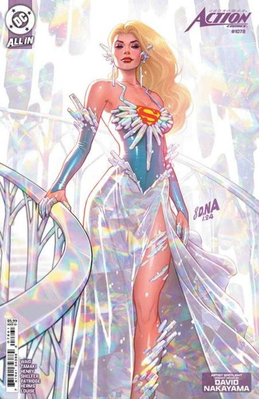 Action Comics 1078 Cover D David Nakayama Artist Spotlight Card Stock Variant - Cadets Toys & Comics