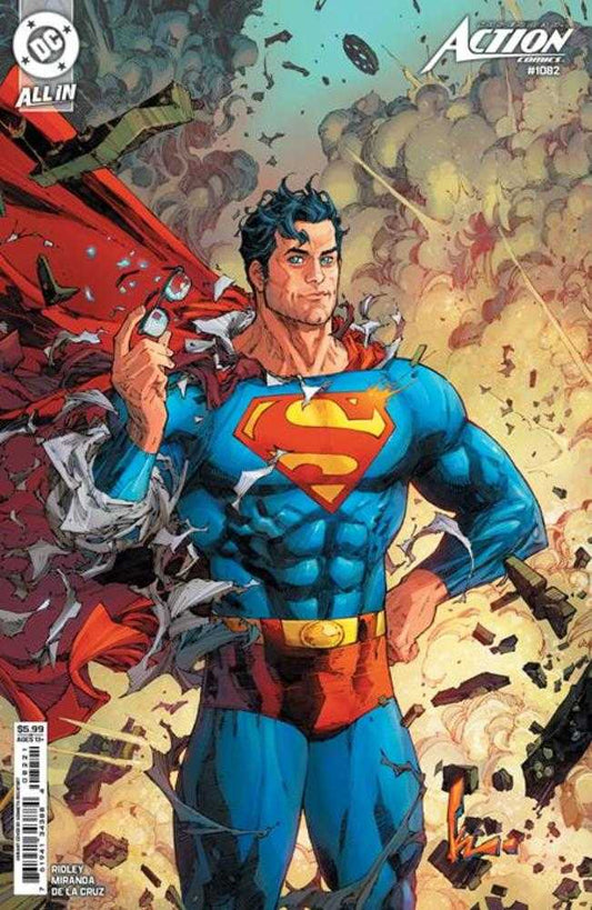Action Comics 1082 Cover C Kenneth Rocafort Card Stock Variant - Cadets Toys & Comics