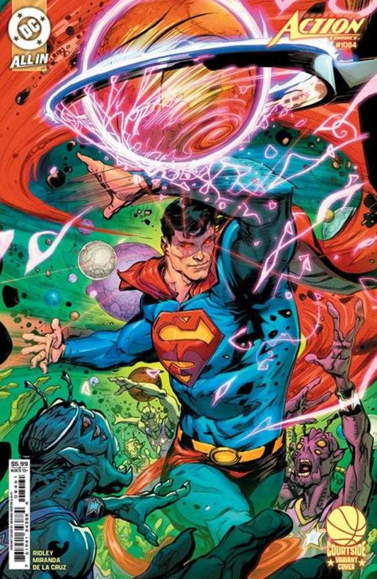 Action Comics 1084 Cover D Howard Porter Courtside Card Stock Variant - Cadets Toys & Comics