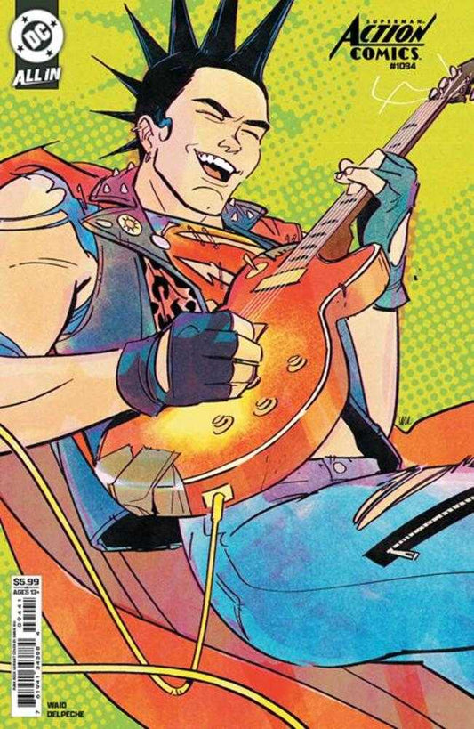 Action Comics 1094 Cover D Annie Wu Punk Rock Card Stock Variant - Cadets Toys & Comics