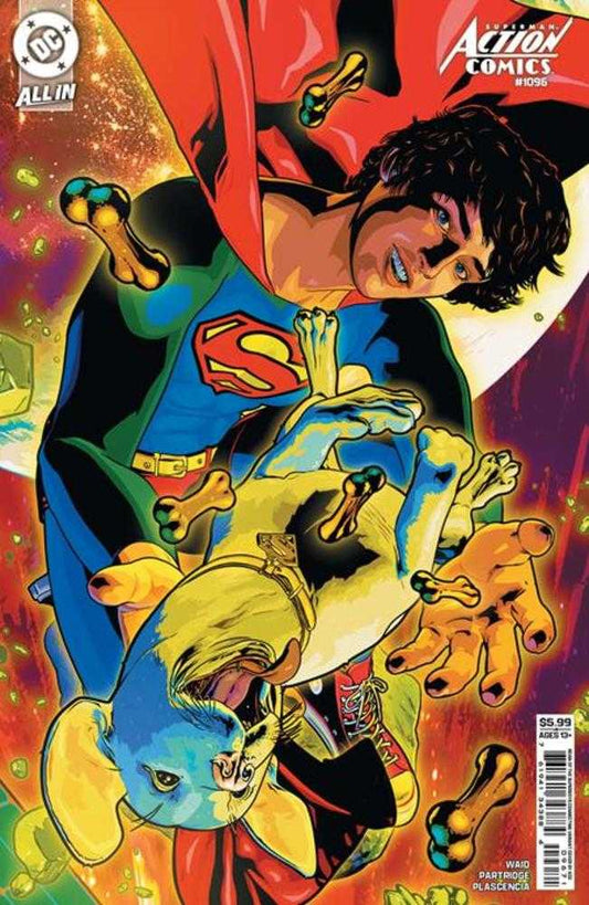 Action Comics 1096 Cover F Aco Reign Of The Superboys Connecting Card Stock Variant - Cadets Toys & Comics