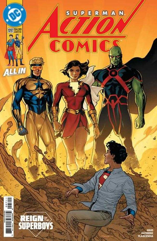 Action Comics 1097 Cover A Ryan Sook (The Reign Of The Superboys) - Cadets Toys & Comics