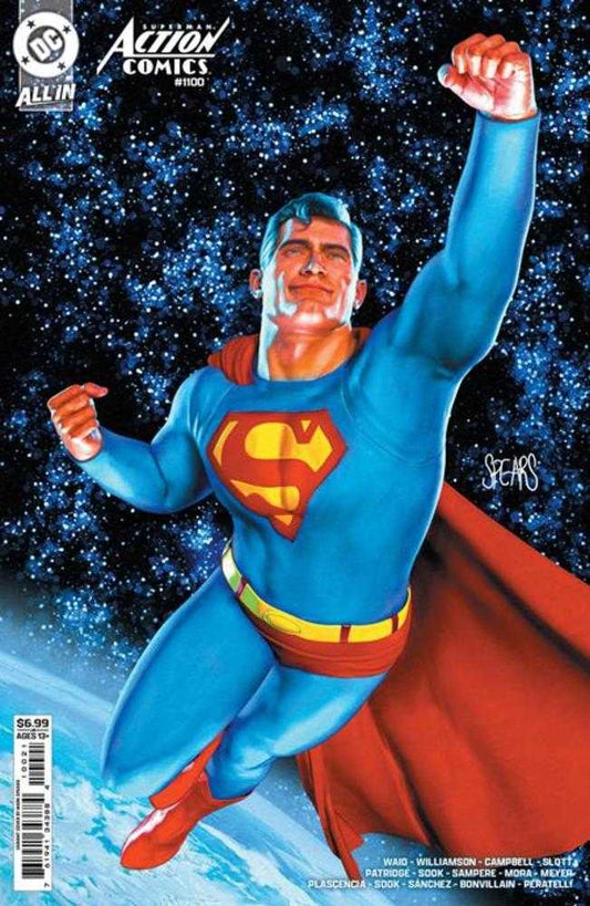 Action Comics 1100 Cover B Mark Spears Card Stock Variant (DC K.O.) - Cadets Toys & Comics