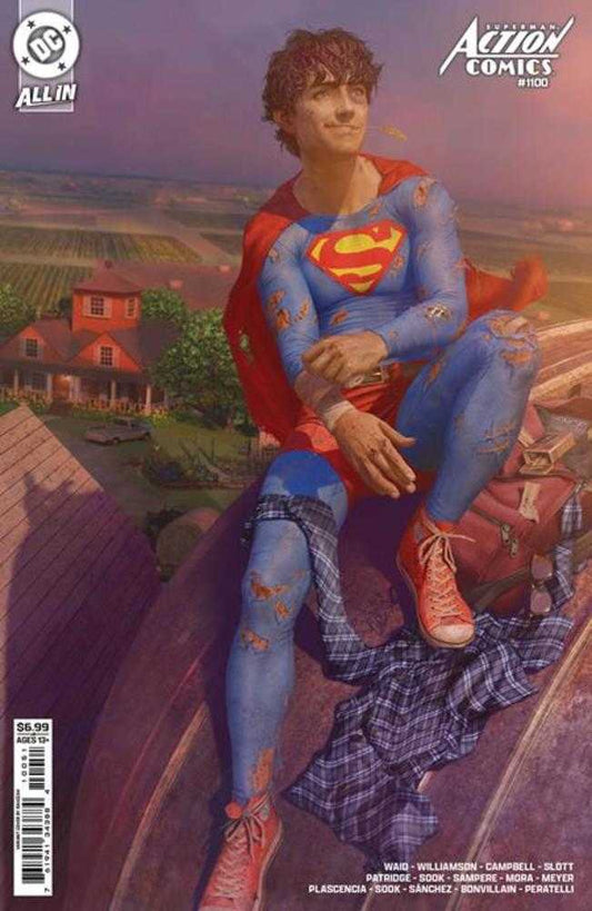 Action Comics 1100 Cover E Rahzzah Card Stock Variant (DC K.O.) - Cadets Toys & Comics