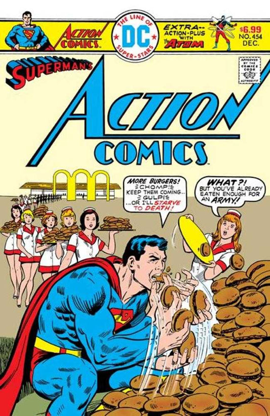 Action Comics 454 Facsimile Edition Cover C Bob Oksner Foil Variant - Cadets Toys & Comics