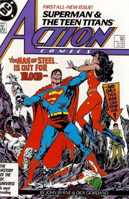 Action Comics, Vol. 1 #584A (Direct Edition)