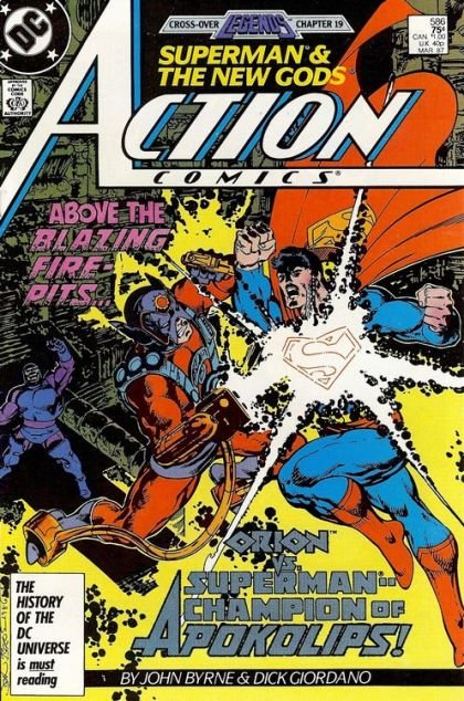 Action Comics, Vol. 1 #586A (Direct Edition)