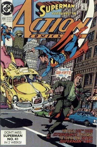 Action Comics, Vol. 1 #650A (Direct Edition)