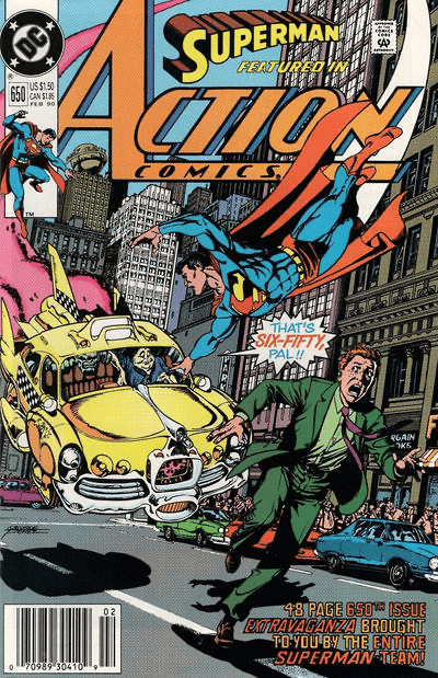 Action Comics, Vol. 1 #650B (Newsstand Edition)