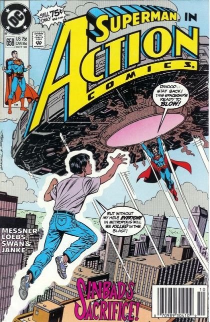 Action Comics, Vol. 1 #658B (Newsstand Edition)