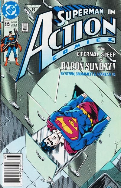 Action Comics, Vol. 1 #665B (Newsstand Edition)