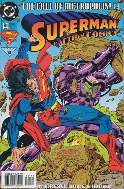 Action Comics, Vol. 1 #701A (Direct Edition)
