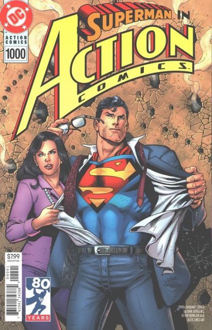 Action Comics, Vol. 3 #1000 (Dan Jurgens 1990s Variant)