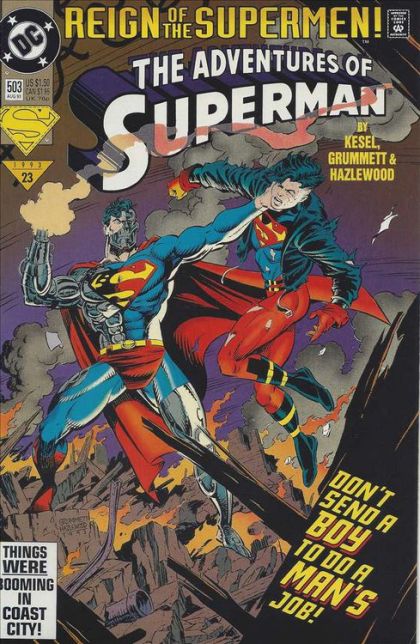 The Adventures of Superman #503 (Direct Edition)