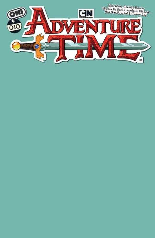 Adventure Time (2025) 10 Cover C Billy Teal Sketch Variant - Cadets Toys & Comics