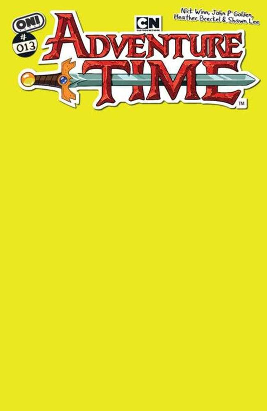 Adventure Time (2025) 13 Cover C Magic Man Yellow Blank Sketch Variant - Cadets Toys & Comics