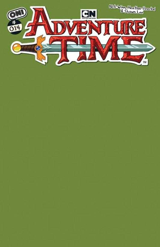 Adventure Time (2025) 14 Cover C Betty Grof Green Blank Sketch Variant - Cadets Toys & Comics