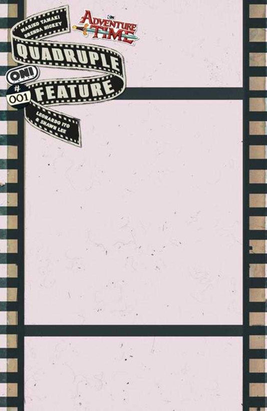 Adventure Time Quadruple Feature 1 (Of 4) Cover C Celluloid Blank Sketch Variant - Cadets Toys & Comics