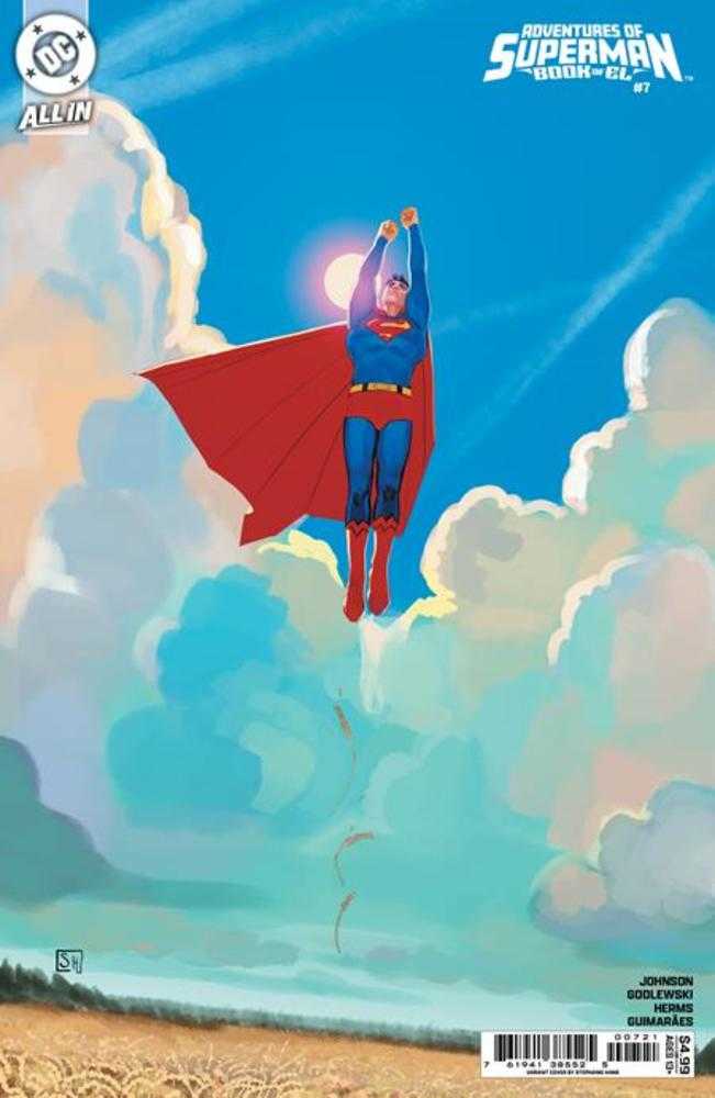 Adventures Of Superman Book Of El 7 (Of 12) Cover B Stephanie Hans Card Stock Variant - Cadets Toys & Comics
