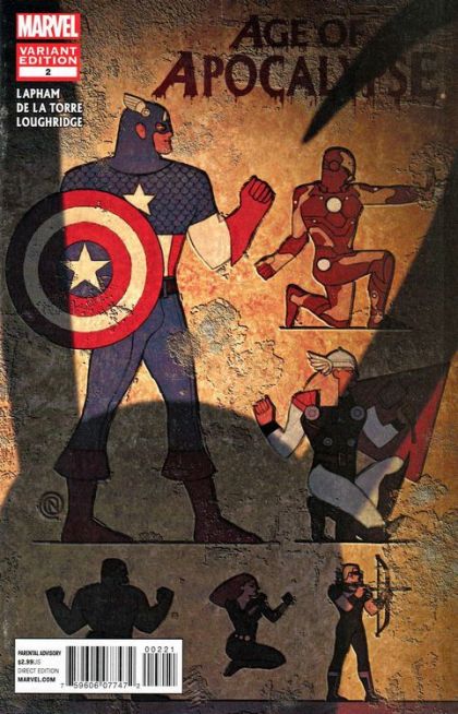 Age of Apocalypse, Vol. 1 #2B (Christian Nauck Incentive Avengers Art Appreciation Variant (1:25))
