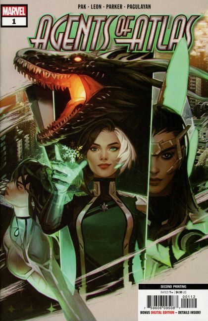 Agents of Atlas, Vol. 3 #1F (Second Printing)