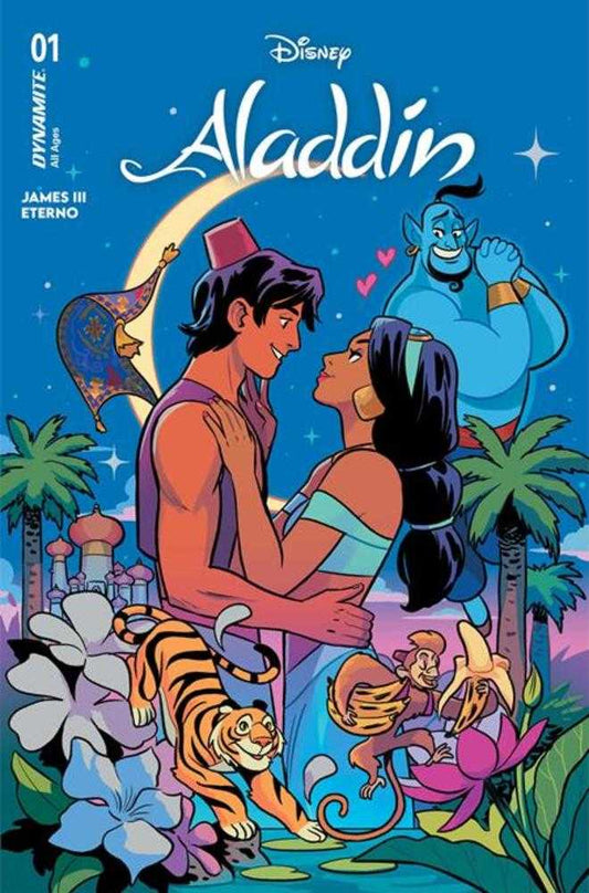 Aladdin 1 Cover B Natacha Bustos Variant - Cadets Toys & Comics