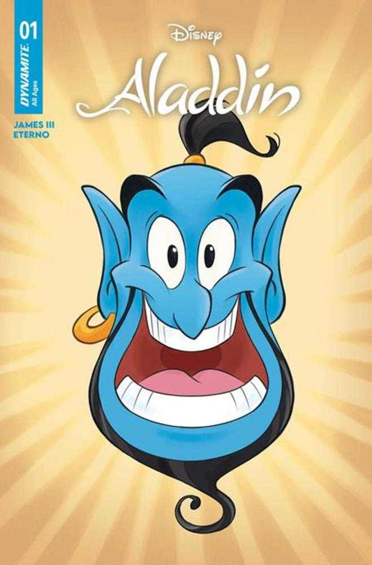 Aladdin 1 Cover D Agnese Eterno Cartoon Head Variant - Cadets Toys & Comics