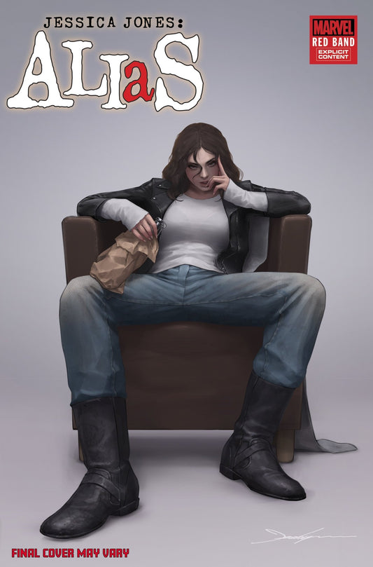 Alias: Red Band 1 Jeehyung Lee Variant [Polybagged] - Cadets Toys & Comics