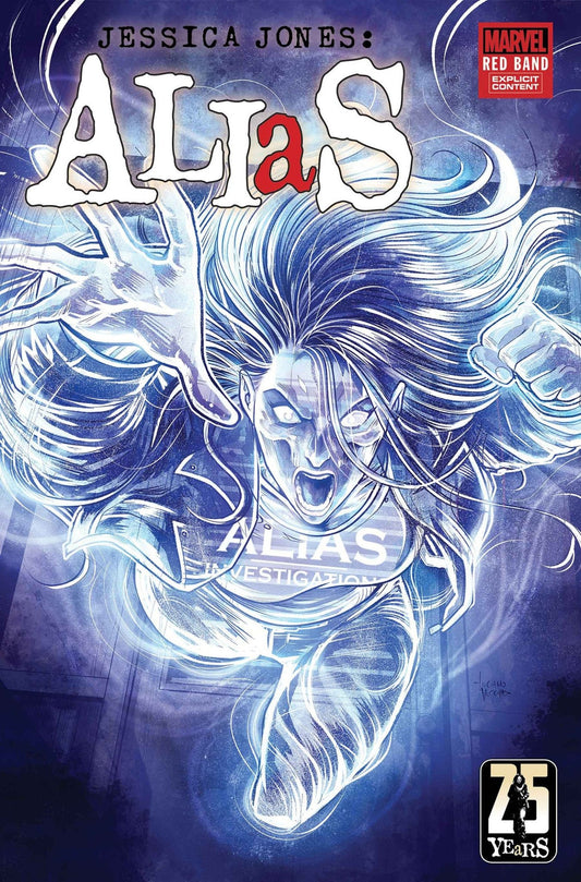 Alias: Red Band 1 Luciano Vecchio Marvel Monster Variant [Polybagged] - Cadets Toys & Comics