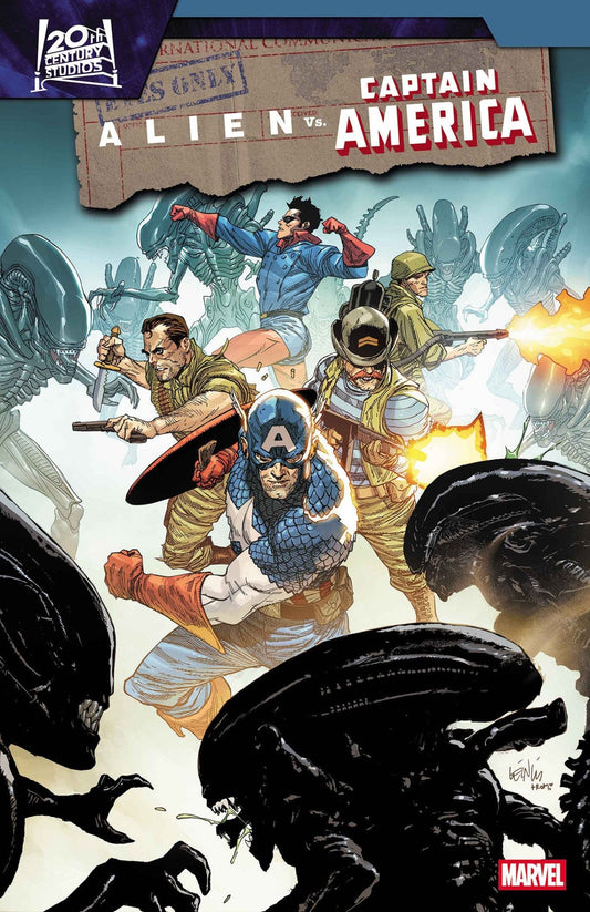 Alien vs. Captain America 2 - Cadets Toys & Comics