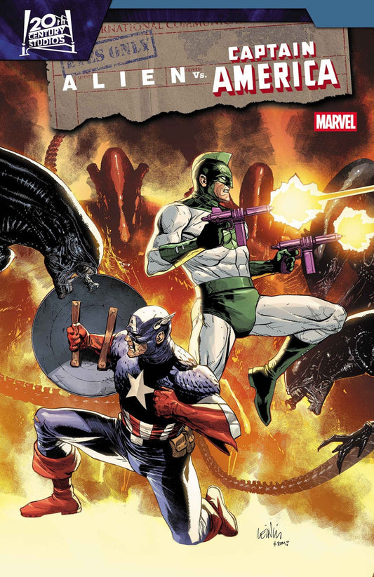 Alien vs. Captain America 3 - Cadets Toys & Comics