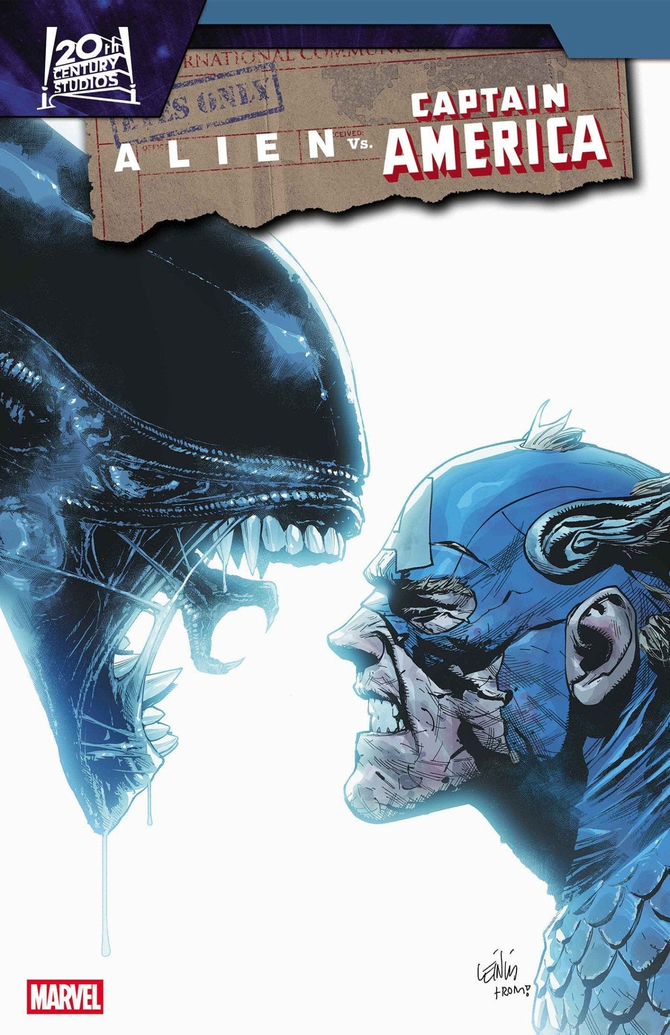 Alien vs. Captain America 4 - Cadets Toys & Comics
