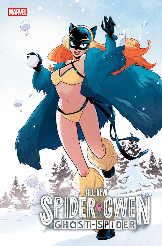 All New Spider Gwen: The Ghost Spider 5 Gurihiru Winter Break Variant - Cadets Toys & Comics