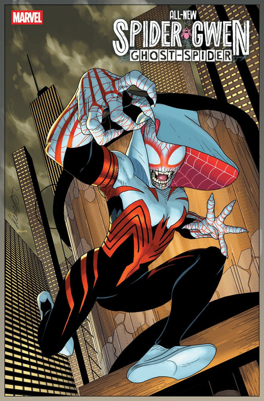 All New Spider Gwen: The Ghost Spider 5 Salvador Larroca Knullified Variant - Cadets Toys & Comics