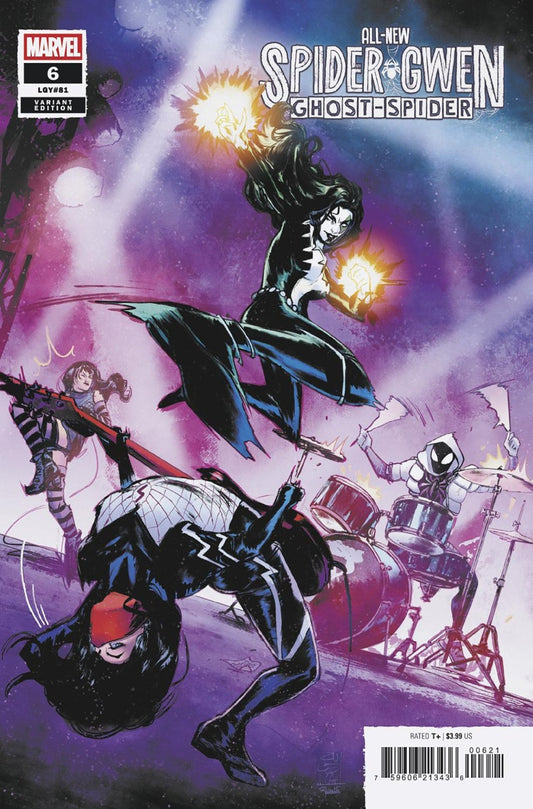 All New Spider Gwen: The Ghost Spider 6 Zulema Scotto Lavina Variant - Cadets Toys & Comics