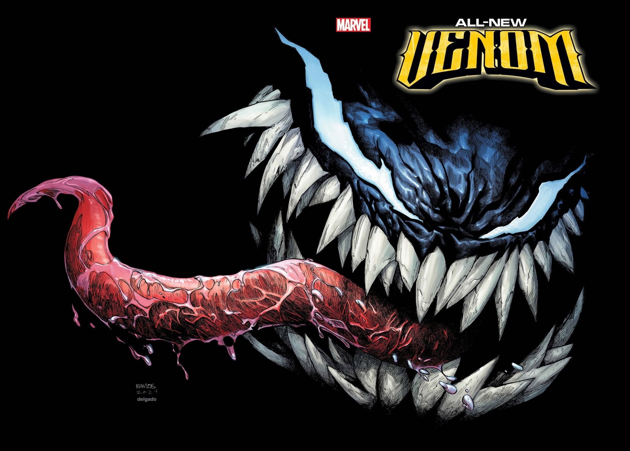All - New Venom 1 Humberto Ramos Wraparound Variant - Cadets Toys & Comics