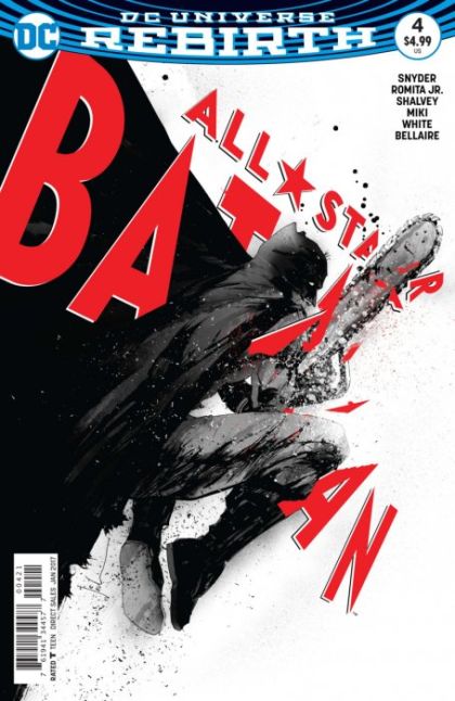 All-Star Batman #4 (Jock Variant Cover)