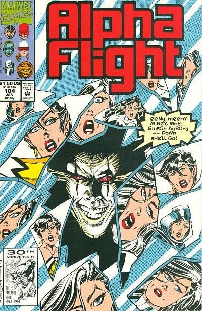 Alpha Flight, Vol. 1 #104A (Direct Edition)