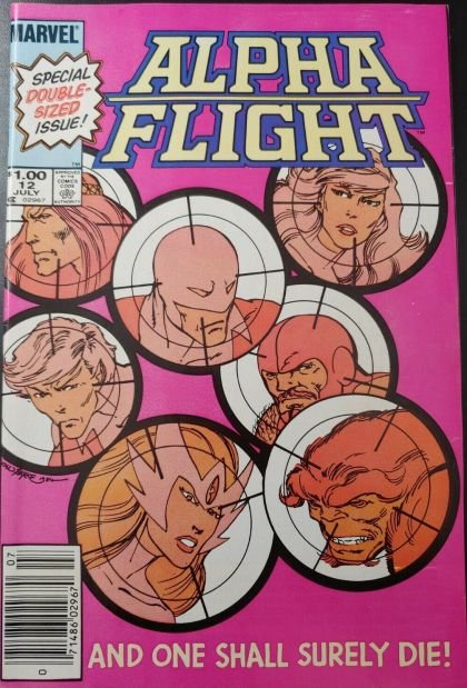 Alpha Flight, Vol. 1 #12B (John Byrne Newsstand Edition)