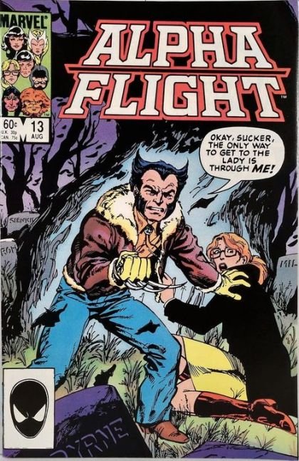 Alpha Flight, Vol. 1 #13A (Direct Edition)