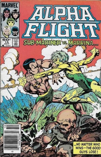 Alpha Flight, Vol. 1 #15B (Newsstand Edition)